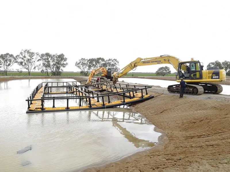 HDPE зубчатая клетка оборудование для культивирования квадратная ловушка рыбы