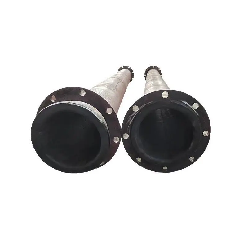 Customized Mine Tail Discharging Large Diameter Flanged Polyethylene Uhmwpe Pipe Supplier