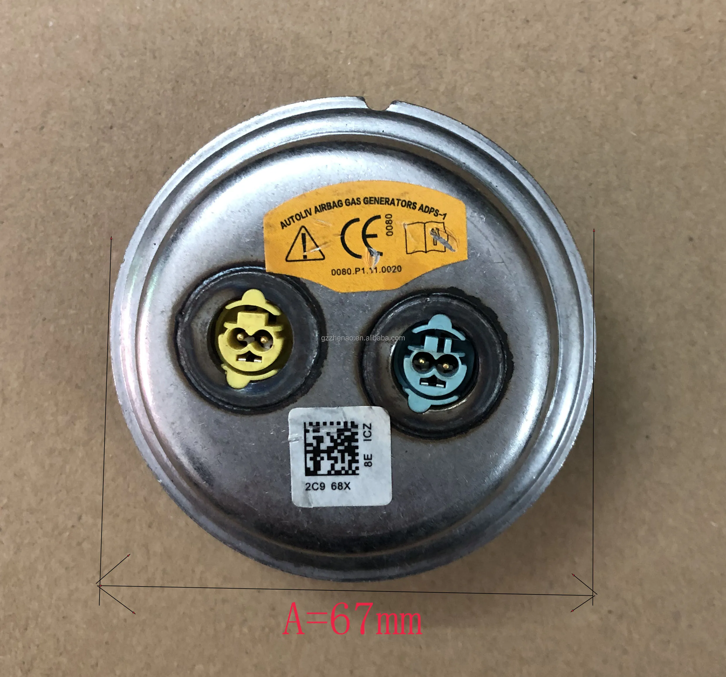 2021 on sale hot selling Irregular size car generator inflator