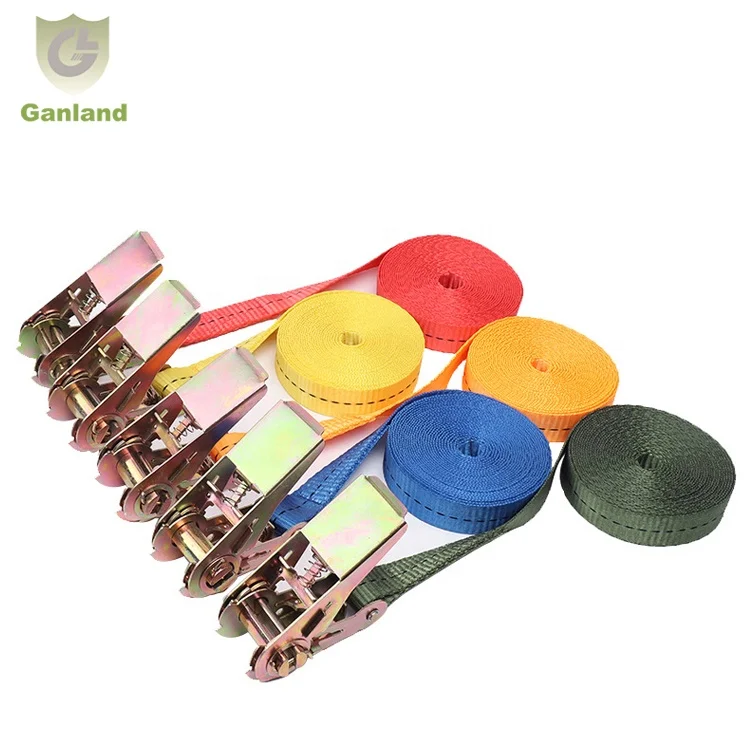 Customizable Length Australia Standard For Transportation Ratchet Lashing Strap Straps Tie Down 3m Ratchet Tie Down Straps
