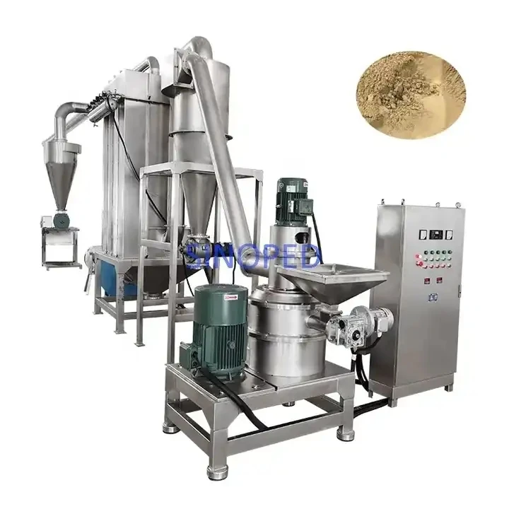 Black Pepper Pulverizer Machine Turmeric Crusher Professional Spice Grinder Dates Sugar Grinding Machine