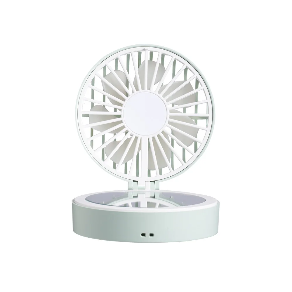 Promotional Mini Handheld Rechargeable Portable Fan Mobile Phone Holder Table Fan small fan mini