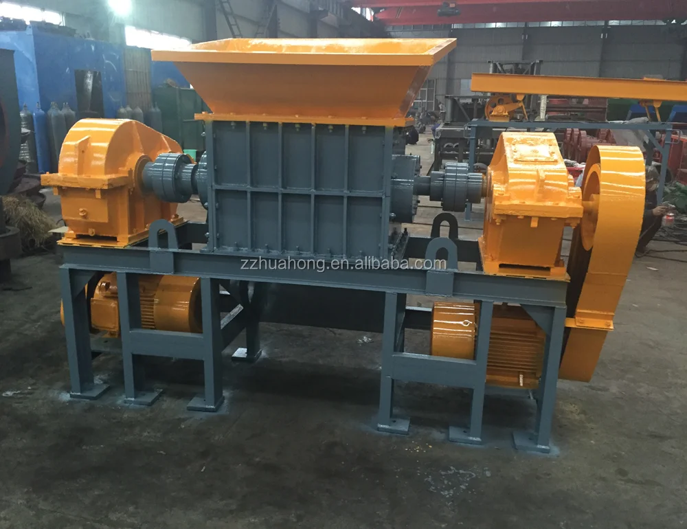 Portable High Efficiency  Rubber tire shredder machine shredding machine equipment shredder for metal plastic processing machine