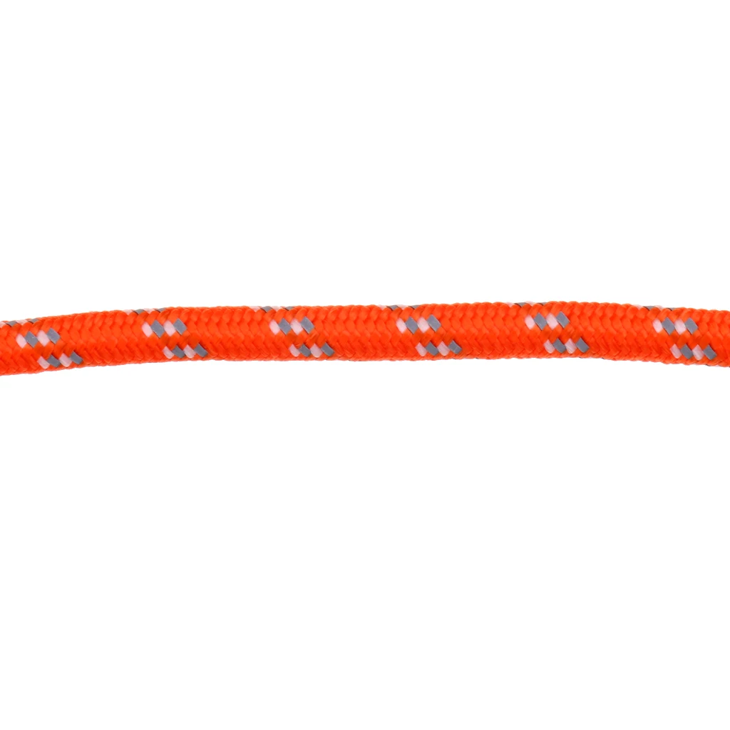 NiuFuRui 20m 8mm Safety Reflective Strap Red Buoyant 10 metre rescue water throw rope bag