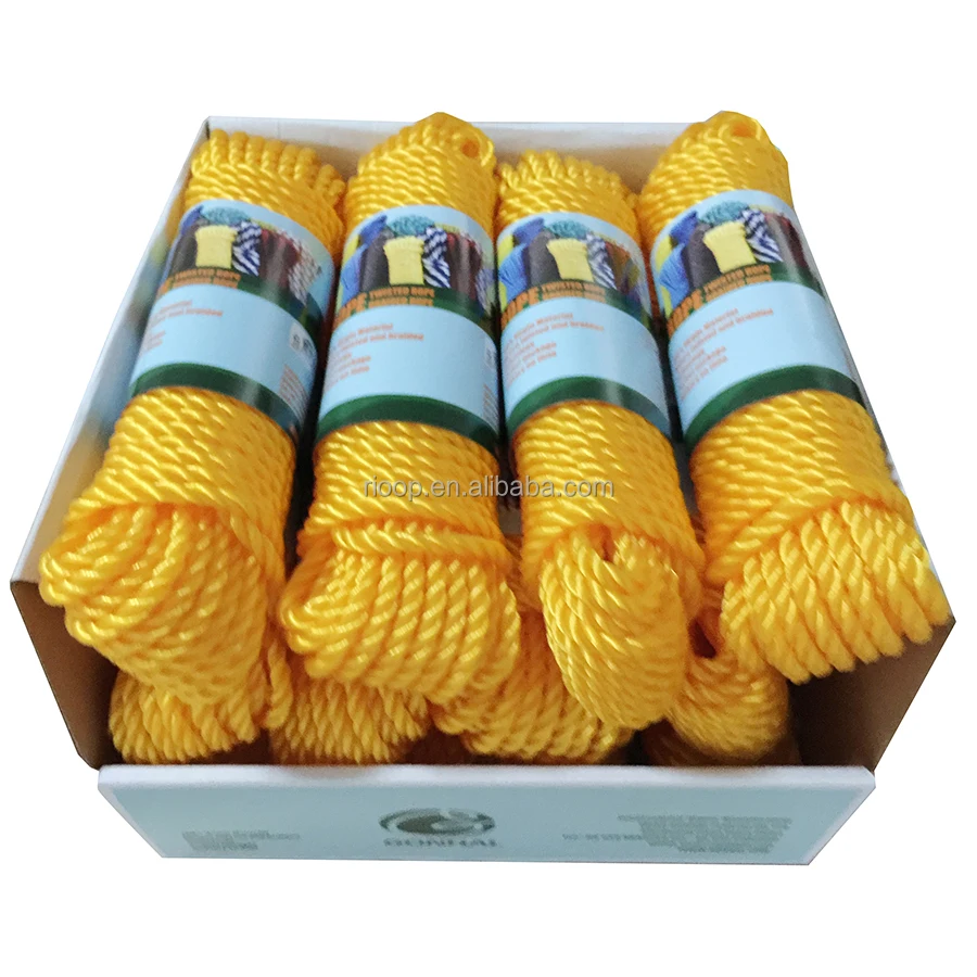 Custom Outdoor Rope PP Twisted Rope PP packing rope