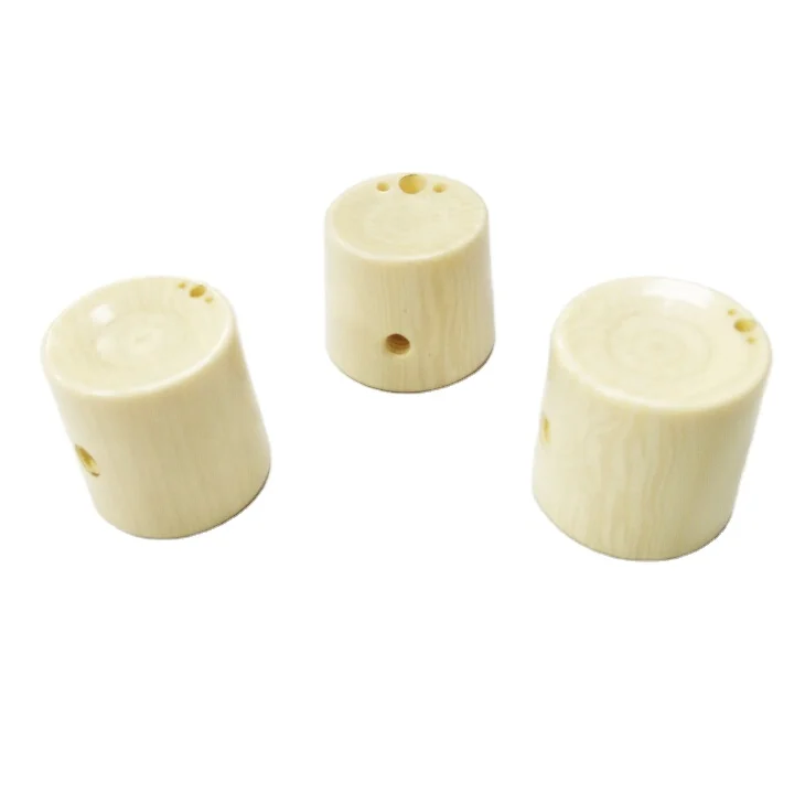 
OEM CNC High Quality Custom Plastic Nylon Acetal Flanged Plastic Bushing 