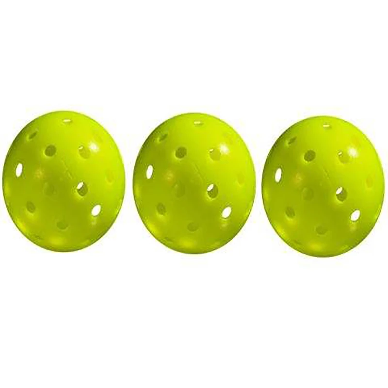 Wholesale custom logo Dura Fast 40 holes USAPA approved outdoor pickle ball Durable 74mm pickleball balls