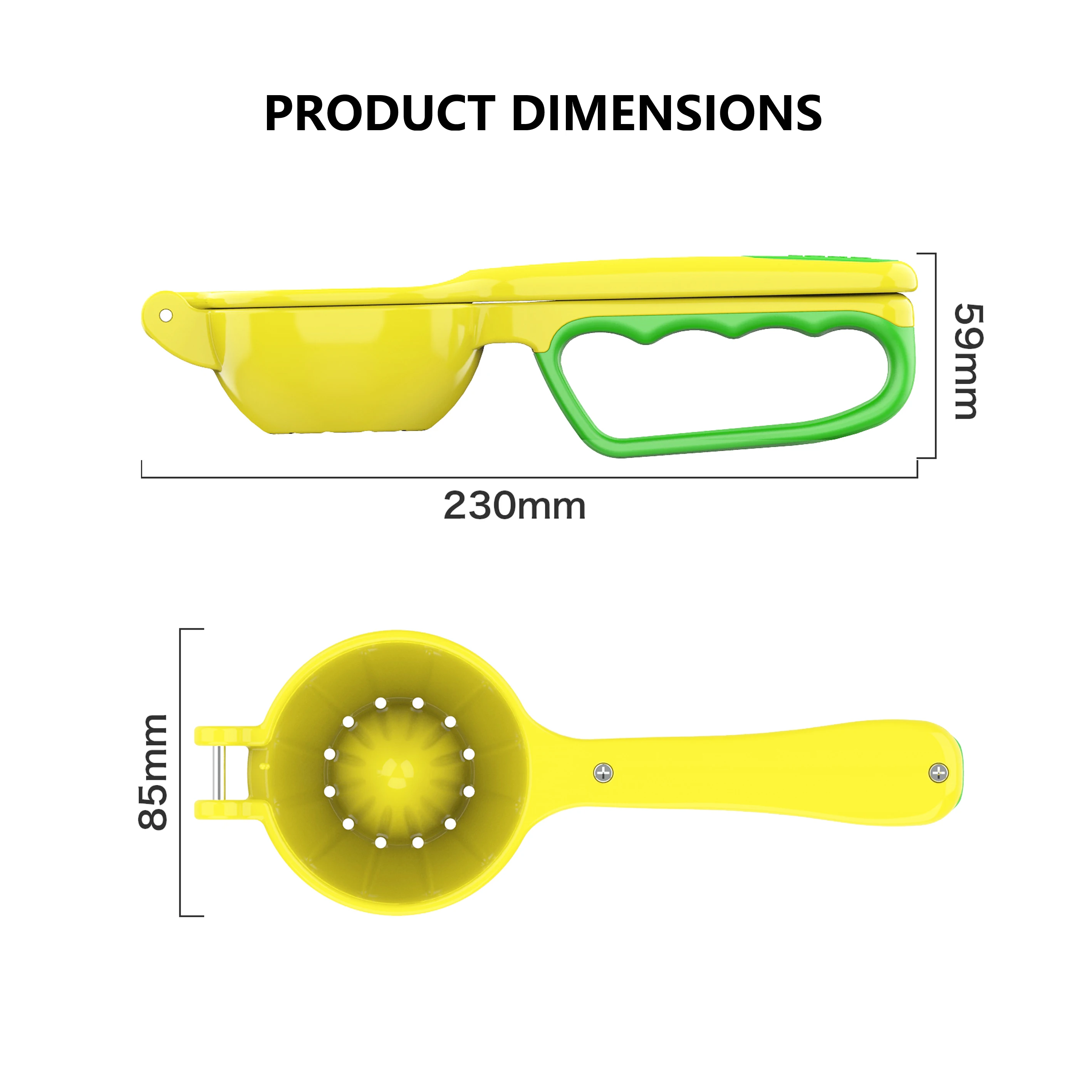 Durable Manual Press Hand Citrus Orange Juicer,Lemon Squeezer Lime Squeezer