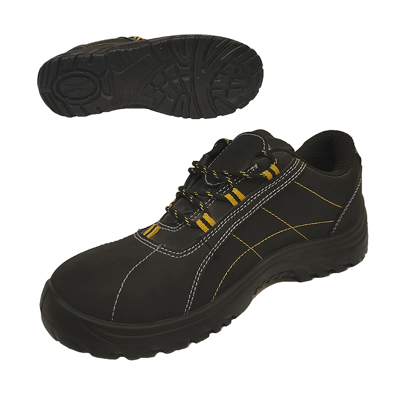 Customized Professional Men Leather Shoes Safety Shoes Leather Stylish Safety Shoes