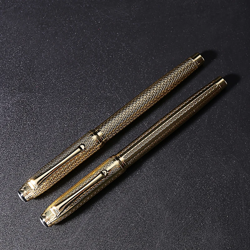 High End Quality Metal Pen Custom Logo Laser Engrave Luxury Gift Business Office Promotion Rollerball Pen