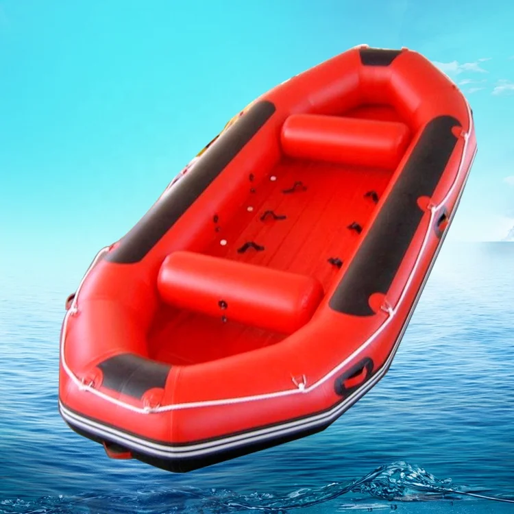 Light weight TPU  Inflatable Rafting Boat Hovercraft River Lake Canoe Kayak  Portable Raft for sale