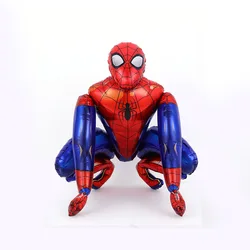 New arrival huge size Spider-man shape large helium foil hero balloons stand for party decorations