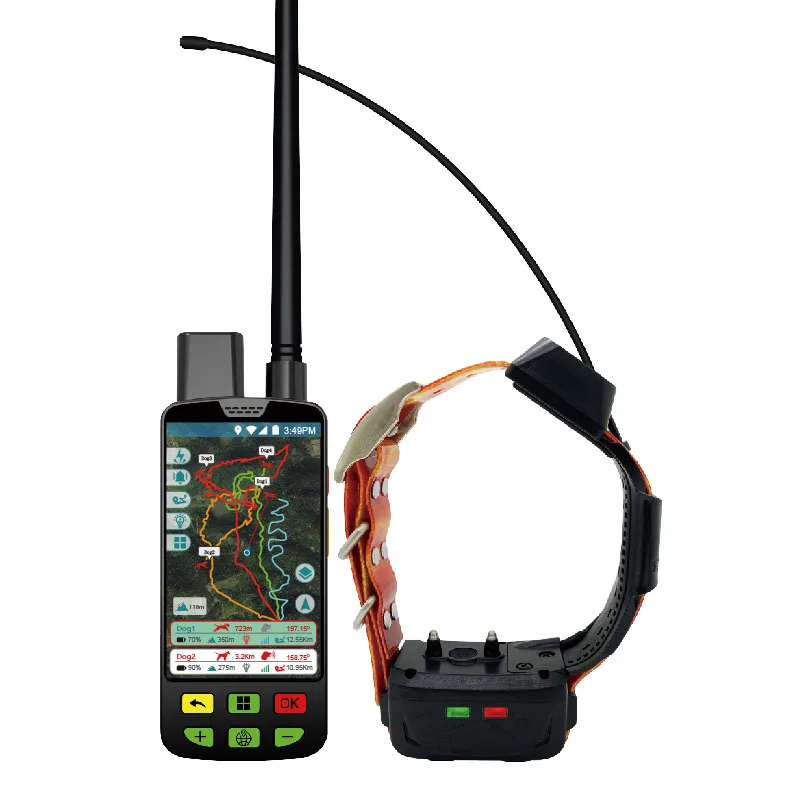 gps tracker dog One Drive Three VHF/4g Transceiver gps pet collars and trackers