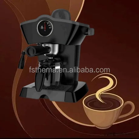 Small Mini Economical 240Ml 3.5Bar Steam Boiler Italian Coffee Pod Ground Coffee Espresso Cappuccino Coffee Machine Maker