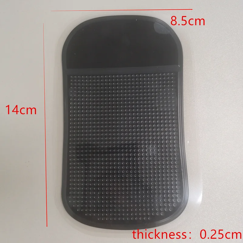New products 2021 wholesale cheap super powerful cell phone mats anti slip car pu gel sticky dashboard adhesive pads