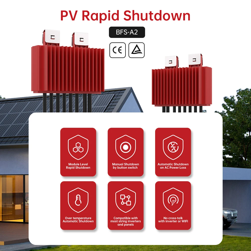 BENY CE Approved Panel Level Firefighter RSD Safety Switches Rapid Shutdown For Solar PV System
