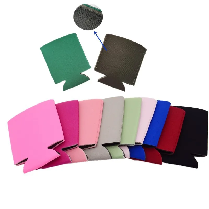 Custom OEM Blank Neoprene Stubby Holder Waterproof 12oz neoprene beer can cooler Drink Coffee Cup Bottle Sleeve