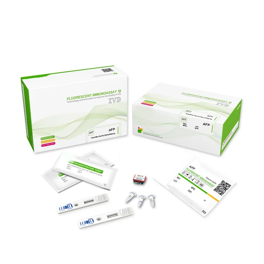 CE Approval One Step Rapid diagnostic Blood Test AFP Alpha Fetoprotein Test Strip/Cassette Tumor Markers Tests (Serum/Plasma)