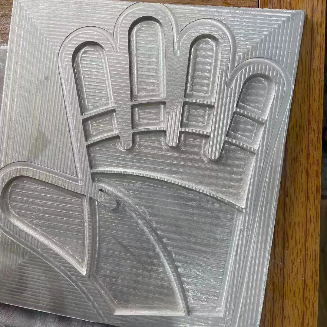 PVC and Latex Foam Gloves High Frequency Welding Making Machine For Goalkeeper Gloves