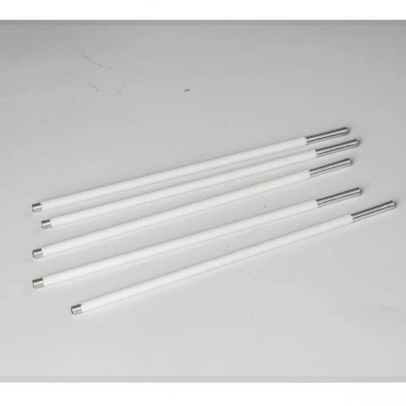 CNC machining brushed brass tube motorcycle accessories internally threaded aluminum tube