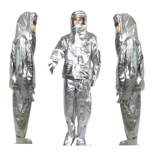 New design 1000 Degrees Anti Radiation Aluminum Foil Radiant Heat Resistance Suit Sell like hot cakes