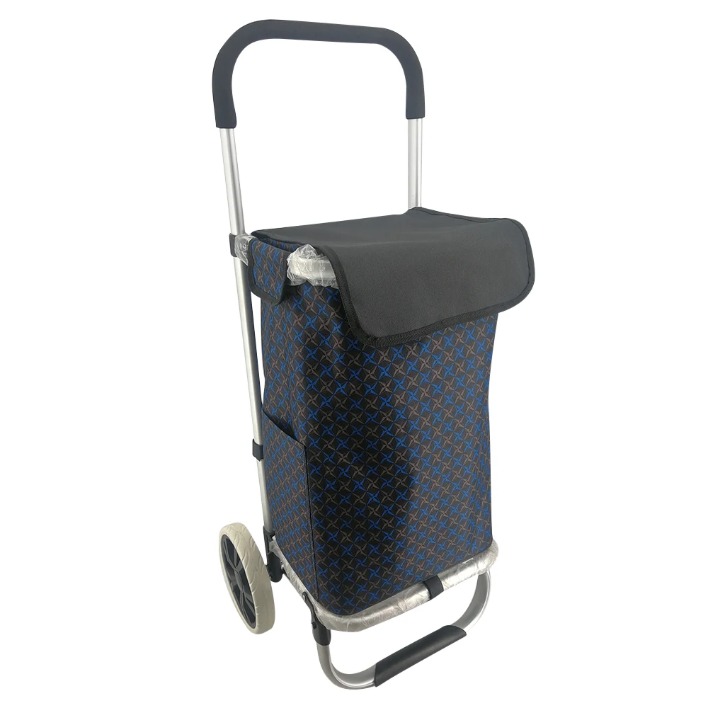 Newest foldable shopping trolleys carts with bag