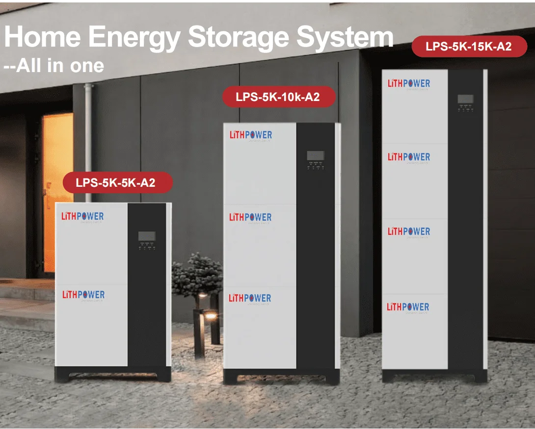 Slimline 5kwh 10Kwh All-In-One Off-Grid Energy Storage System Lifepo4 Battery Pack With Inverter and Controller