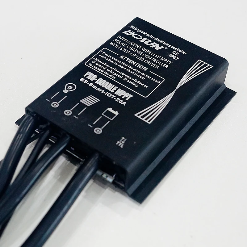 Lap 12V 24V 20A solar charge controller with LED driver for solar street light  Lithium battery