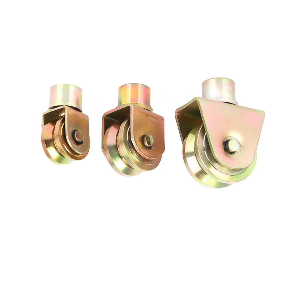 Multifunctional Nylon Sliding Gate Roller Double Bearings Wheel With Low Price