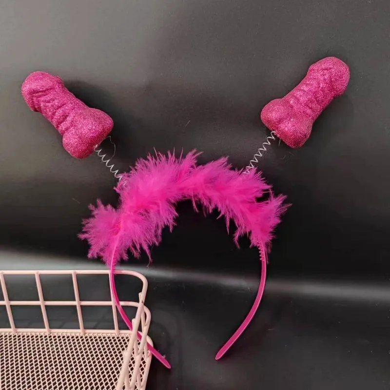 Hen Party Funny penis headband Bride to Be Willy Head Boppers Headband for Hen Night Party