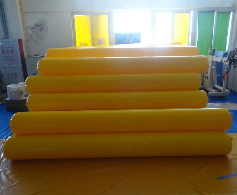 3m long colorful Inflatable Tube , Inflatable Buoy water pipe For Sale