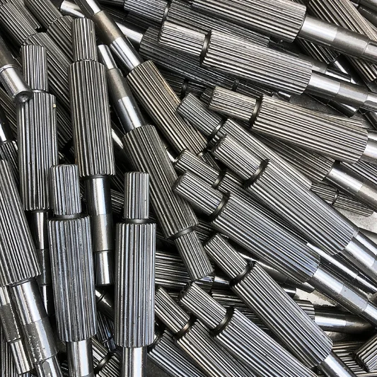 Customized GB45 motor shaft stainless steel centrifugal fan shaft centrifugal fan bearing box shaft