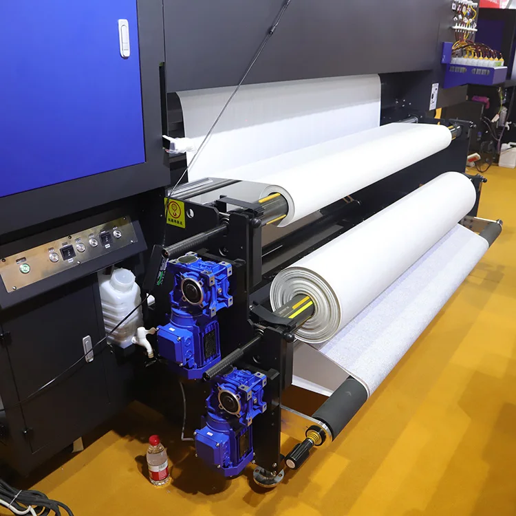 Sublimation Heat Transfer Paper Printing Machine 1.8m 3200DPI Dye Textile Sublimation Printer