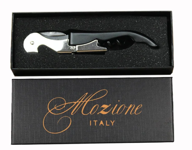 Nice Bottle Opener Waiters Cork Screw Opener Bartenders Multi Colored Classic All in one Corkscrew Double Hinged Corkscrew