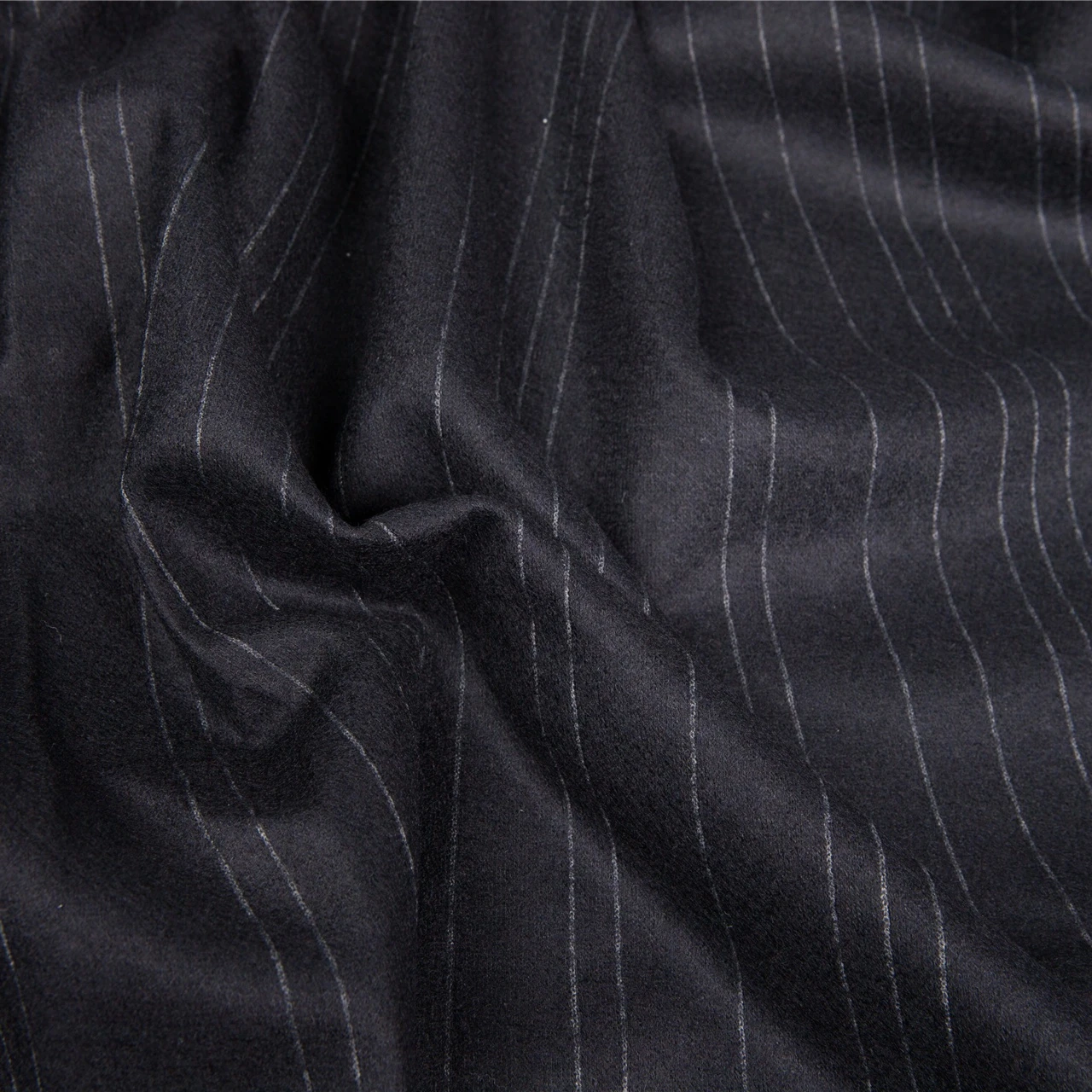Hot selling new design Italian cashmere  fabric wool plain merino wool viscose  jersey blend fabric for winter coats