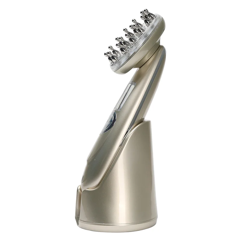 Light RF Hair Loss Renewable Therapy Vibration Massage Scalp Laser Hair Growth Rechargeable Care Deviceh