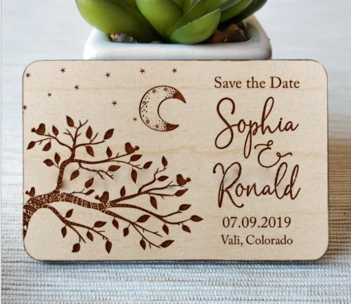 Hotsale Custom High Quality Wooden Wedding Decorations For Wedding Supplies