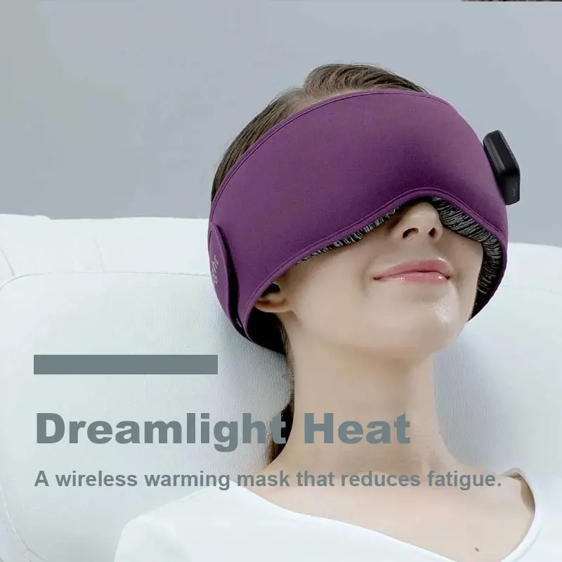 2024 Hot Rechargeable Electronic Eye Massager Relaxing Eyes with Heated Vibration Music Effective for Dark Circles and Beauty