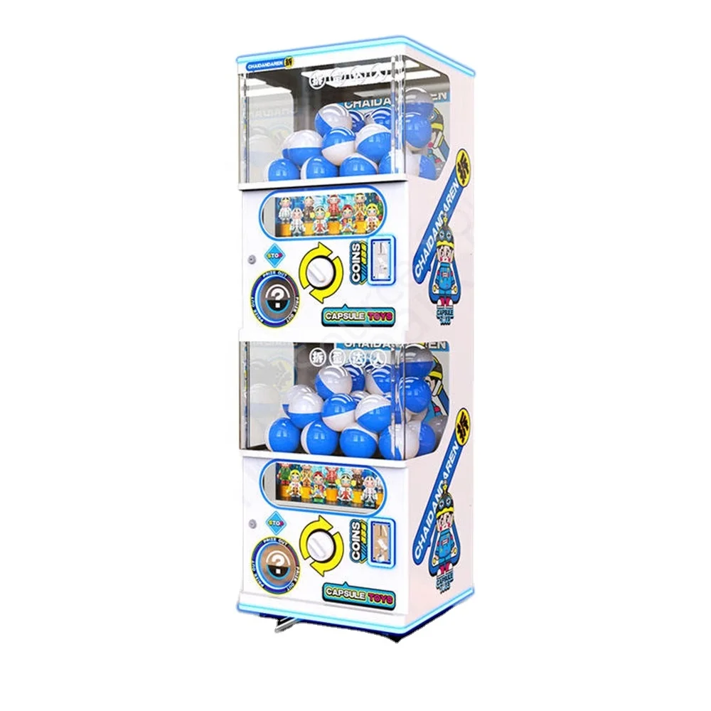 Latest CoinOperated Games Gacha Machine Shopping Mall Entertainment with Gashapon Toy Capsules