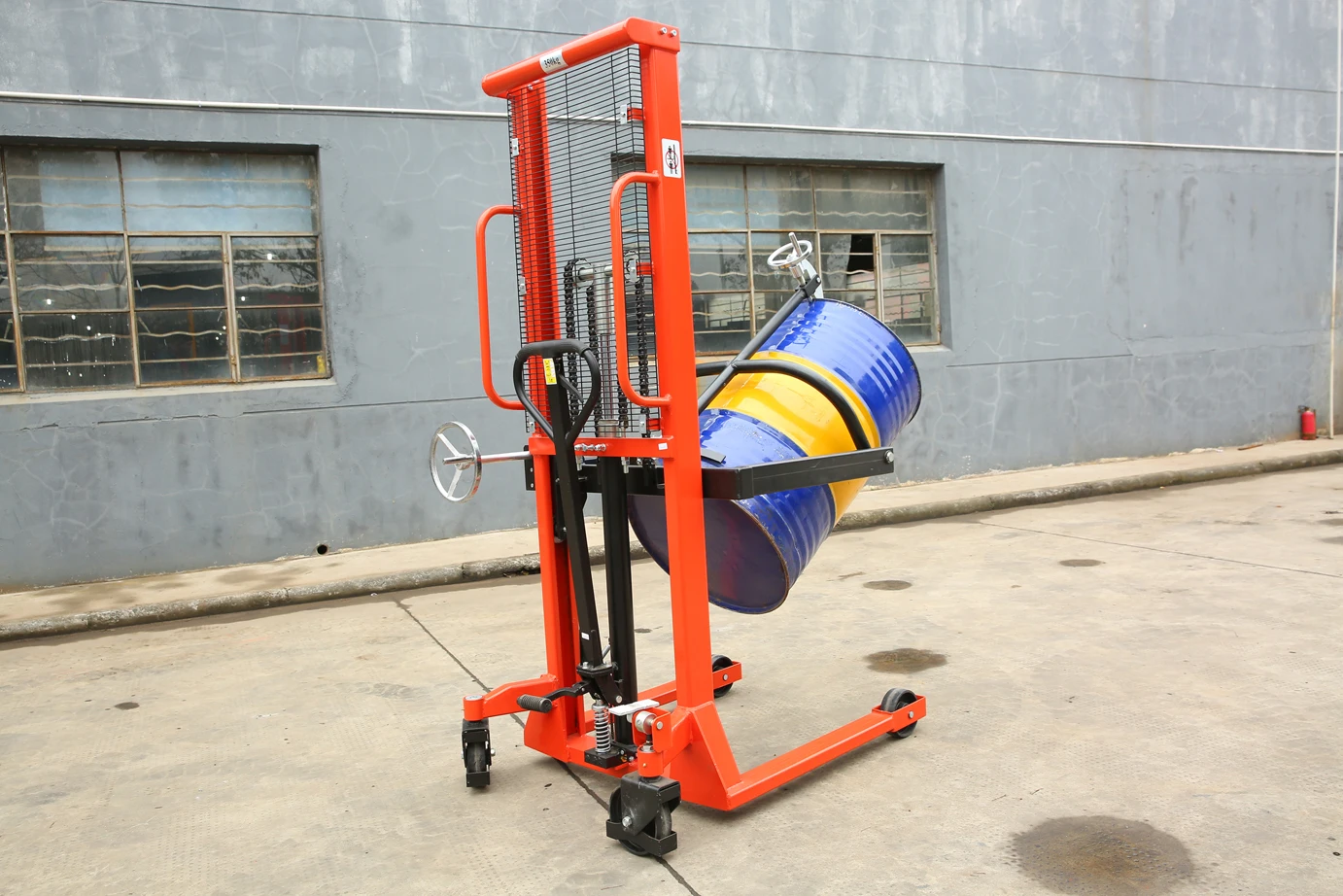 Заводская цена, ручной гидравлический нейлоновый цилиндр, Многофункциональный нейлоновый подъемник, ручная тележка, железный барабанный носитель