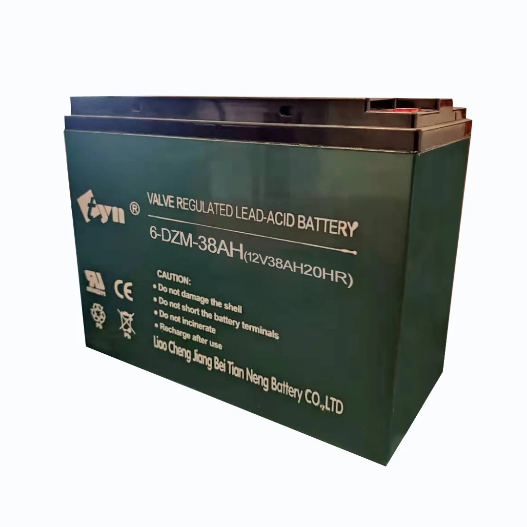 6-EVF-38 12V 38AH Lead Acid Battery for Electric Bike