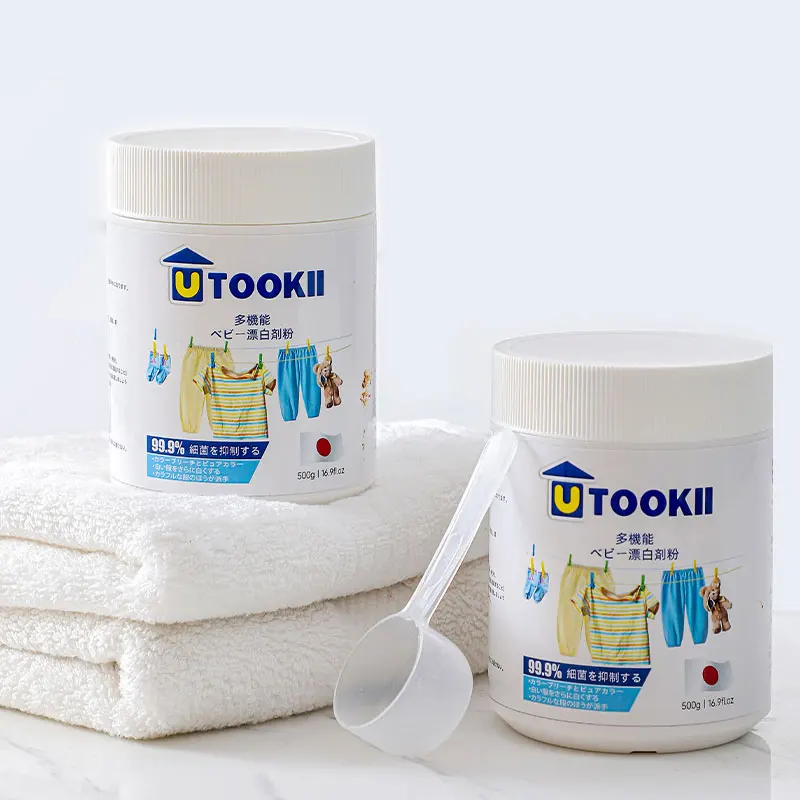 Бытовое моющее средство с солью для удаления пятен