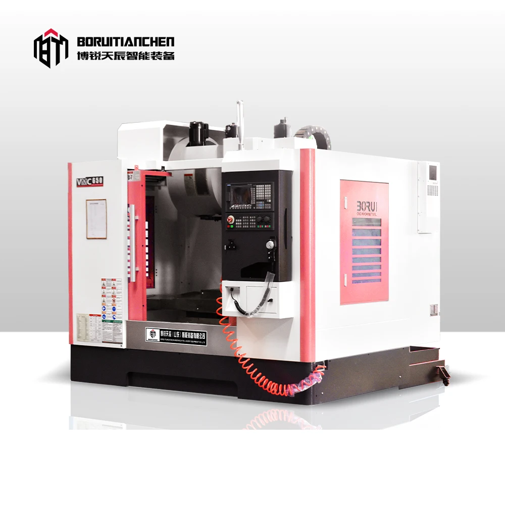 Vmc650 High Precision Processing Equipment  Chinese Cnc Machining Centers Small Vmc Machining Centre