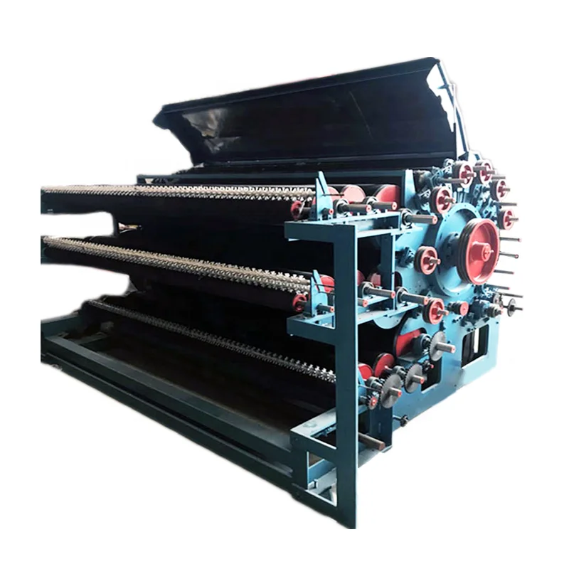 
Three roller non woven fabric polyester fiber cotton making machine carding machine 