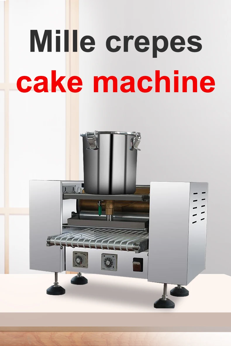 Time Saving Pancake And Crepe Maker / Machine For Pancake / Thousand Layer Cake Crust Machine