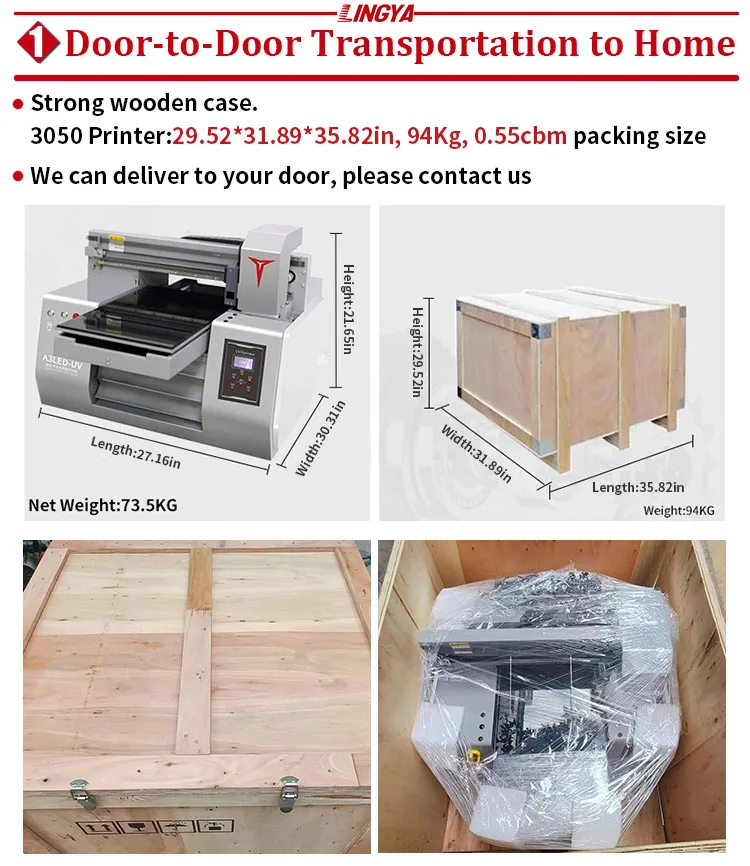 UV printer premium edition high-speed inkjet digital UV book printer Dtf printer suitable for small batch products A3 size 30cm