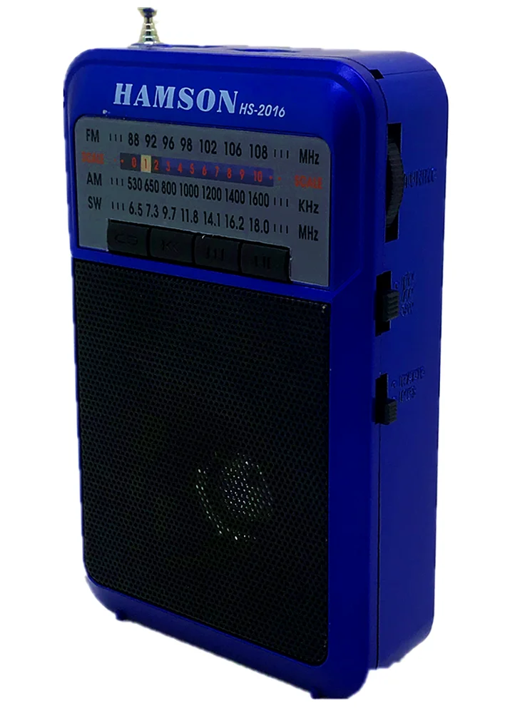 
Mini pocket size portable AM/FM/SW radio 