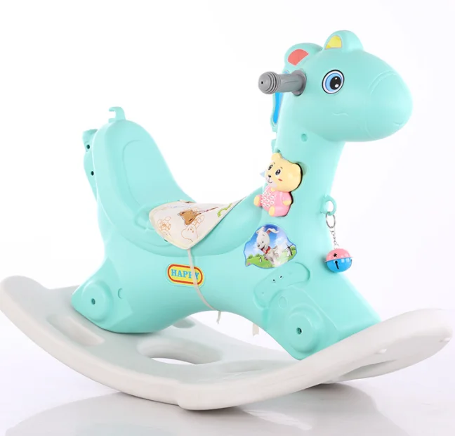 Indoor multifunctional baby household Trojan rocking chair