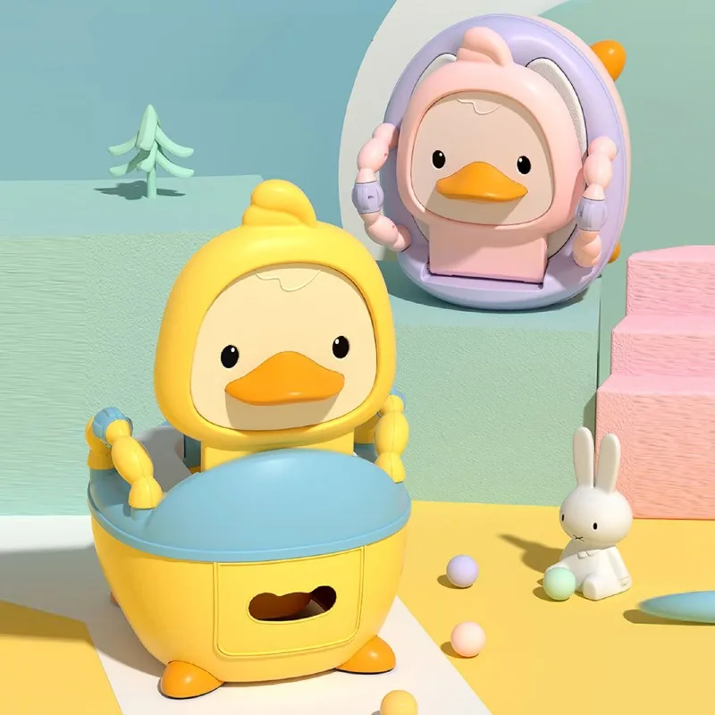 Wholesale  Cartoon Durable Baby Potty Toilet Chair With Soft Cushion Children Potty Toilet