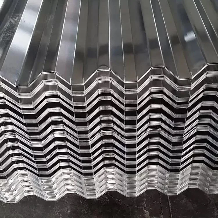 High Quality 1220 mm zinc coated iron metal  prepainted corrugated roof sheet for construction